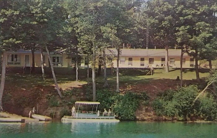 Dixon Lake Resort - Old Postcard (newer photo)